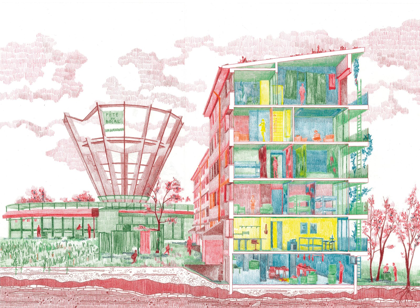 Les habitant·e·s du courant